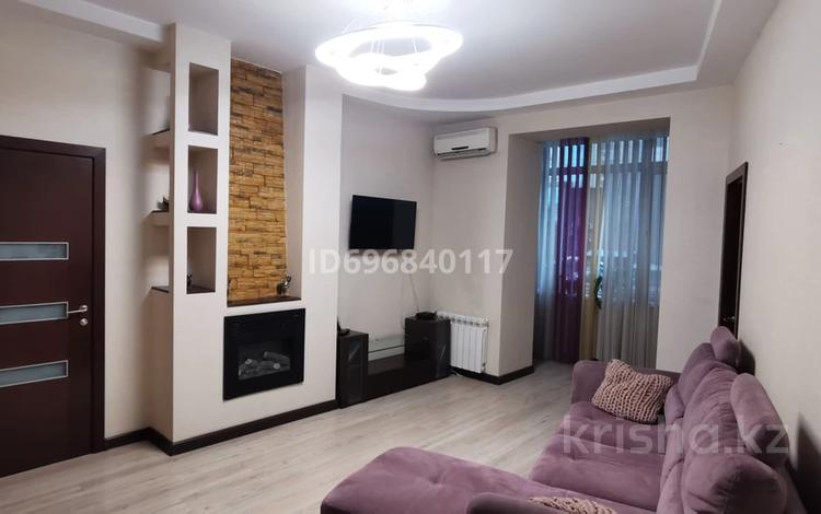 3-комнатная квартира · 75 м² · 2/18 этаж, Солодовникова 23 — Гагарина-Сатпаева за 410 000 〒 в Алматы, Бостандыкский р-н — фото 2