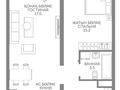 2-комнатная квартира · 49 м² · 4/12 этаж, Райымбека 210 за 380 000 ₸ в Алматы, Алмалинский р-н