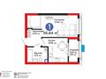 1-комнатная квартира · 37 м² · 2/16 этаж, Калдаякова 30 за 24 млн ₸ в Шымкенте, Туран р-н — фото 3