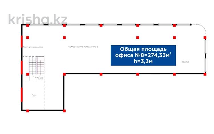 Свободное назначение, офисы, магазины и бутики, склады, общепит, салоны красоты, бани, гостиницы и зоны отдыха, медцентры и аптеки, образование, развлечения · 225 м² за ~ 383.3 млн ₸ в Шымкенте, Аль-Фарабийский р-н — фото 10