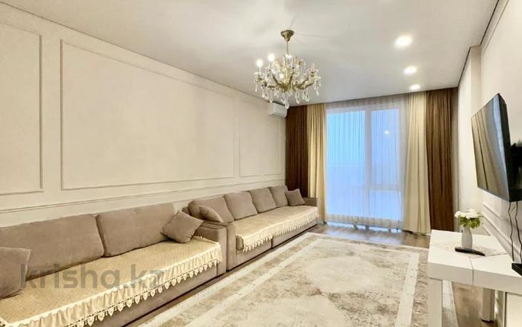 3-комнатная квартира · 100 м² · 6/12 этаж, Торекулова за 91 млн ₸ в Алматы, Алмалинский р-н — фото 4