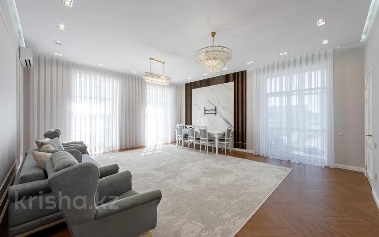 4-комнатная квартира · 155 м² · 3/9 этаж, Касым Аманжолов 20 за 140 млн ₸ в Астане — фото 2