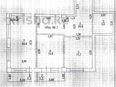 2-бөлмелі пәтер · 66.5 м² · 3/12 қабат, 12-й мкр 36/2, бағасы: 18 млн ₸ в Актау