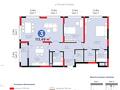 3-комнатная квартира · 113.5 м² · 10/21 этаж, Бухар жырау 20а за 92.9 млн ₸ в Астане, Нура р-н