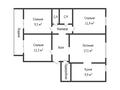 4-бөлмелі пәтер · 79 м² · 5/5 қабат, Мызы 47, бағасы: 39 млн ₸ в Усть-Каменогорске — фото 40