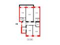 4-комнатная квартира · 130 м² · 4/9 этаж, Кайым Мухамедханов за 90 млн ₸ в Астане, Нура р-н — фото 16