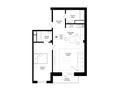 2-бөлмелі пәтер · 76.6 м² · 4/5 қабат, Қайрат ш/а., Белбулак 2, бағасы: ~ 37.9 млн ₸ в Алматы, Турксибский р-н