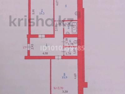 2-комнатная квартира · 69.7 м² · 3/9 этаж, Нур Актобе 38в — 2 микр за 20 млн ₸