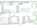 3-комнатная квартира · 72.2 м² · 14/22 этаж, Туркестан 4Б за 51 млн ₸ в Астане, Есильский р-н — фото 11