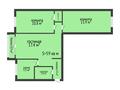 3-комнатная квартира · 59 м² · 2/5 этаж, Волынова 15 за 21.5 млн ₸ в Костанае — фото 2
