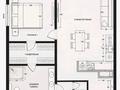 2-комнатная квартира · 56.2 м² · 10/13 этаж, Утепова 31 за 47 млн ₸ в Алматы, Бостандыкский р-н — фото 23