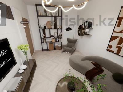 2-бөлмелі пәтер · 55.21 м² · 9/9 қабат, Шафика Чокина 4, бағасы: 34.5 млн ₸ в Астане