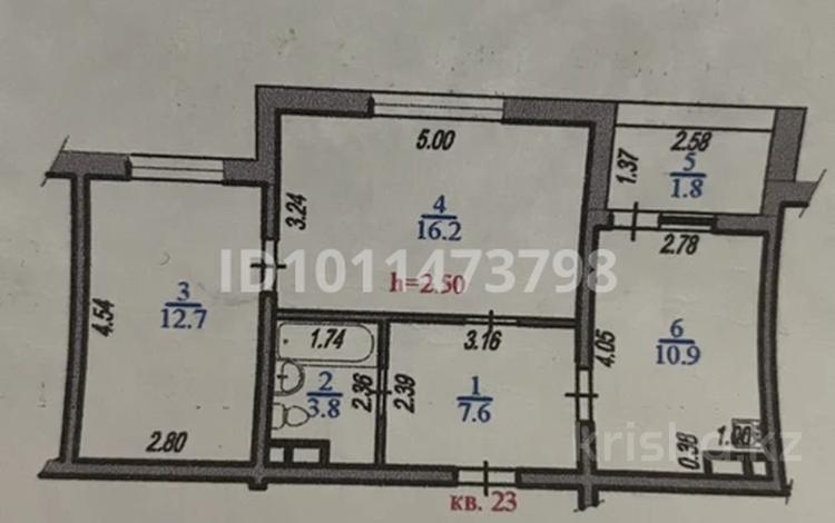 2-бөлмелі пәтер · 53 м² · 2/6 қабат, мкр Мадениет — Сайна, бағасы: 27.5 млн ₸ в Алматы, Алатауский р-н — фото 2