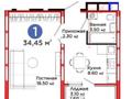 1-бөлмелі пәтер · 35 м², Е 915, бағасы: 25 млн ₸ в Астане, Есильский р-н — фото 8