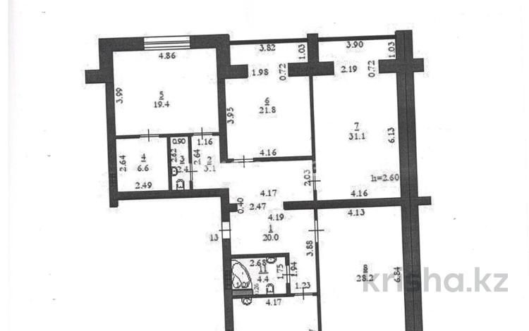 4-комнатная квартира · 158.2 м² · 7/7 этаж, Алтын Орда — НИШ за 63.7 млн ₸ в Актобе — фото 2