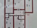 4-комнатная квартира, 118 м², 1/5 этаж, 12 микрорайон 19 за 43 млн 〒 в Таразе — фото 11