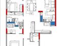 4-бөлмелі пәтер · 129.62 м² · 3 қабат, Мангилик Ел 63/1, бағасы: 83 млн ₸ в Астане, Есильский р-н — фото 2