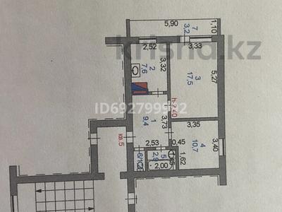 2-комнатная квартира, 52.5 м², 2/2 этаж, Школьная 54 — В центре , возле школы за 5 млн 〒 в Кенесарах