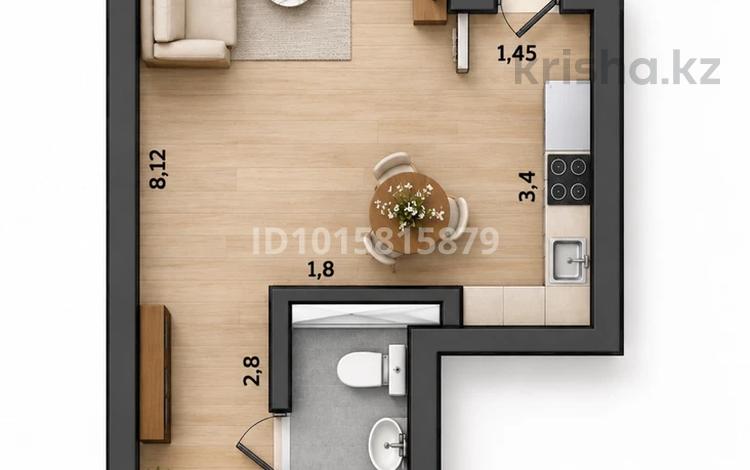 1-бөлмелі пәтер · 30 м² · 5/7 қабат, Естай 39/3, бағасы: 14.5 млн ₸ в  — фото 2