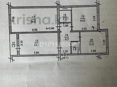 3-комнатная квартира · 87.5 м² · 4/10 этаж, мкр Акбулак, Чуланова 127 — Момыш Улы райымбека за 52 млн ₸ в Алматы, Алатауский р-н