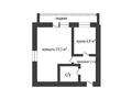1-бөлмелі пәтер · 35.7 м² · 5/5 қабат, Васильковский 7, бағасы: 15.3 млн ₸ в Кокшетау — фото 7