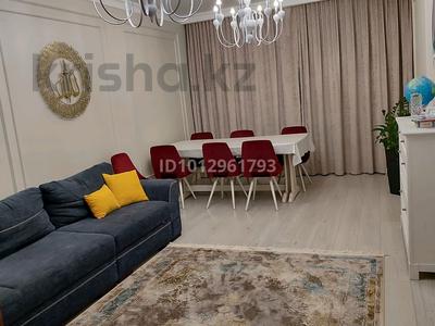 3-комнатная квартира · 100 м² · 1/16 этаж, Сатпаева 90/54 — Жк Ривьера за 87.5 млн ₸ в Алматы, Бостандыкский р-н