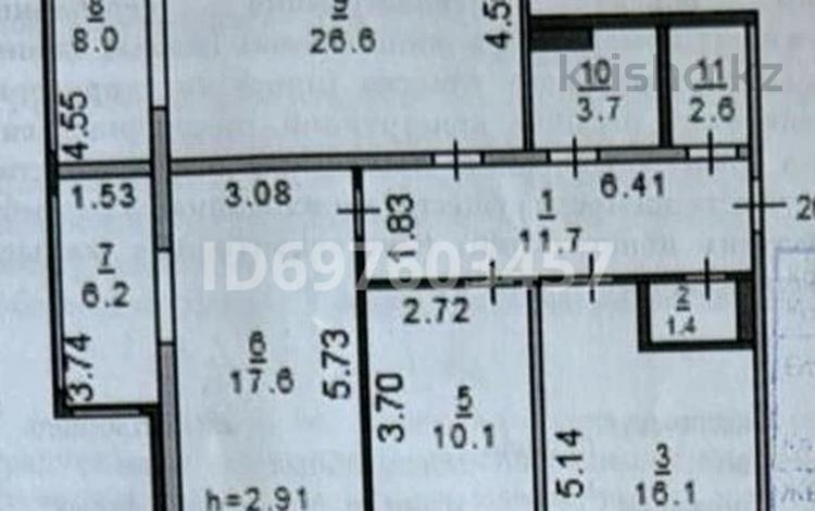3-бөлмелі пәтер · 109.9 м² · 9/9 қабат, Толстого — Каирбекова, бағасы: 69 млн ₸ в Костанае — фото 30