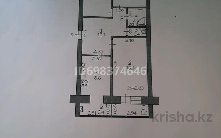 3-комнатная квартира · 62 м² · 3/3 этаж, мкр 41-й разъезд, Мкр 41-й разъезд 230 — Элеваторная за 13 млн ₸ в Актобе — фото 2