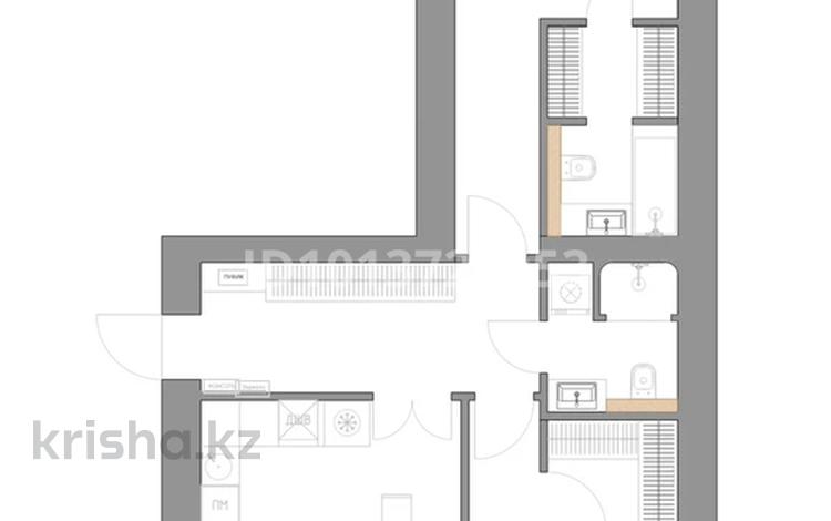 3-бөлмелі пәтер · 88 м² · 10/10 қабат, мкр 8, Санкибай батыра 177а, бағасы: 31 млн ₸ в Актобе — фото 2