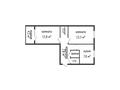 2-комнатная квартира · 50.2 м² · 1/5 этаж, пр-т Назарбаева 27к2 — Apt. 18 за 17 млн ₸ в Усть-Каменогорске — фото 4