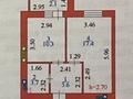 2-бөлмелі пәтер · 39.1 м² · 5/12 қабат, Султан бейбарыс 25/3 — Парк Коктал, бағасы: 24.5 млн ₸ в Астане, Сарыарка р-н — фото 3