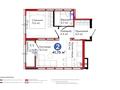 2-комнатная квартира · 42 м² · 7/12 этаж, Е 103 — Пересечение улиц E103 и 104 за 24 млн ₸ в Астане, Нура р-н — фото 8