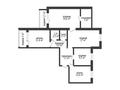 4-комнатная квартира · 90 м² · 6/9 этаж, 12 микрорайон за 27 млн ₸ в Актобе — фото 22