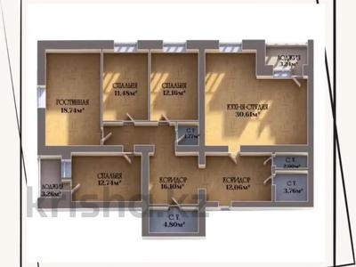 4-комнатная квартира · 132 м² · 2/5 этаж, мкр. Алтын орда 380 — 81 школа за 40 млн ₸ в Актобе