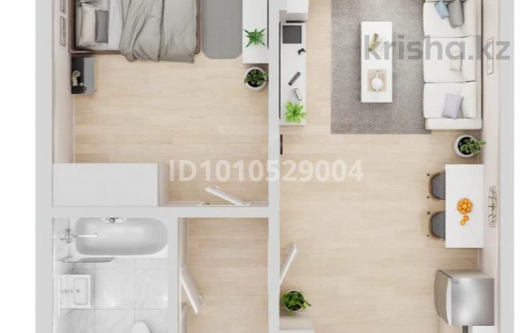2-бөлмелі пәтер · 46.5 м² · 4/7 қабат, Естай 39/3, бағасы: 24.2 млн ₸ в  — фото 2