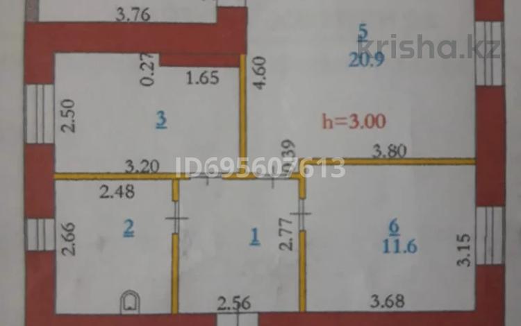 2-бөлмелі пәтер · 57 м² · 1/3 қабат, Старый город, Алтынсарина — Шернияза 62, бағасы: 16.9 млн ₸ в Актобе — фото 2