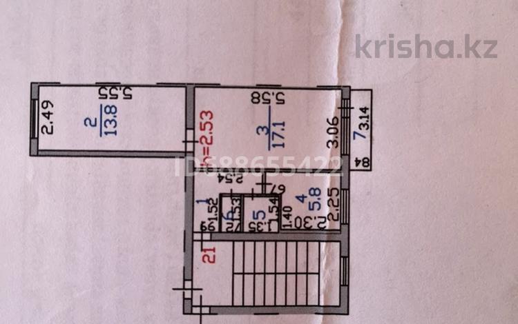 2-комнатная квартира, 44 м², 2/5 этаж, Молодежная 65 за 7.5 млн 〒 в Шахтинске — фото 4