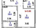 1-бөлмелі пәтер · 39.8 м² · 9/9 қабат, улица Турара Рыскулова 16/4, бағасы: 30 млн ₸ в Астане, Есильский р-н — фото 12