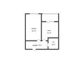 1-комнатная квартира · 45.4 м² · 1/4 этаж, Каирбекова 453 за 21.9 млн ₸ в Костанае — фото 2