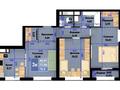 3-комнатная квартира · 78.5 м² · 6/9 этаж, Мкр. Сарыарка 4/3 за 23.6 млн ₸ в Кокшетау — фото 5
