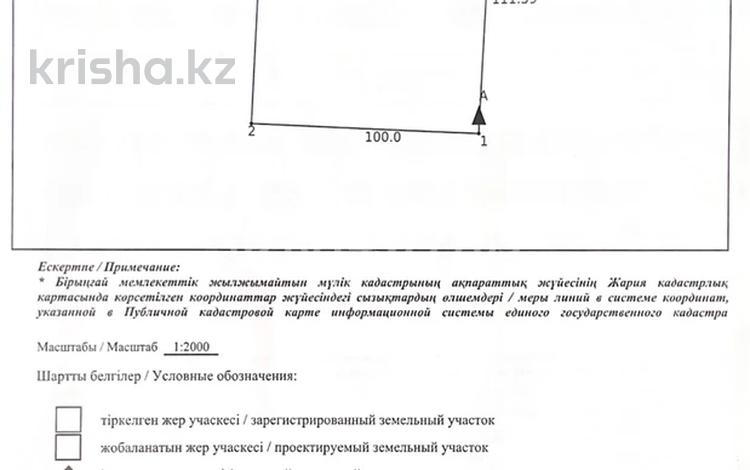 Участок · 1.1 га, мкр Восточный за 120 млн ₸ в Талдыкоргане — фото 2