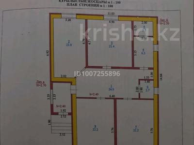Отдельный дом · 3 комнаты · 125 м² · 4 сот., Пушкина 15 — Центр города за 80 млн 〒 в Костанае