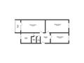 3-бөлмелі пәтер · 60 м² · 5/5 қабат, Маяковского 108, бағасы: 23.5 млн ₸ в Костанае — фото 15