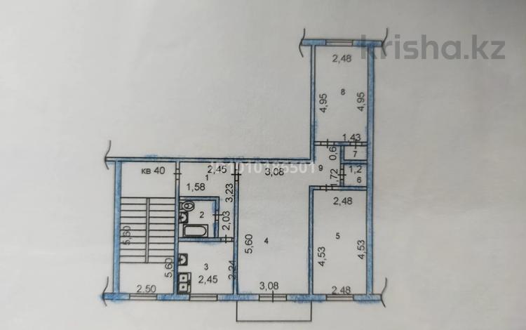 3-бөлмелі пәтер · 58 м² · 5/5 қабат, 11-й микрорайон, Орынбай окна 95б — Алатау, бағасы: 23 млн ₸ в Шымкенте, Енбекшинский р-н — фото 2