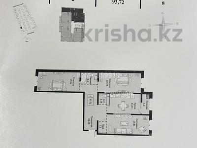 3-комнатная квартира, 94 м², 2/6 этаж, Халиулина 140/5 за 49 млн 〒 в Алматы, Медеуский р-н