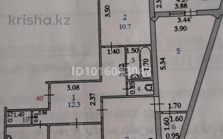 4-бөлмелі пәтер · 96 м² · 1/9 қабат, Жилгородок ш/а., пр Бейбитшилик 1, бағасы: 25 млн ₸ в Актобе, мкр Жилгородок — фото 2