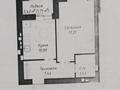 1-бөлмелі пәтер · 40 м² · 7/9 қабат, Шамши Калдаякова 42 — Улы дала, бағасы: 24 млн ₸ в Астане, Сарайшык р-н — фото 2