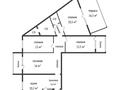 4-бөлмелі пәтер · 94.4 м² · 1/4 қабат, Энтузиастов 7, бағасы: 42 млн ₸ в Усть-Каменогорске — фото 35