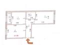3-бөлмелі пәтер · 66 м² · 3/9 қабат, Ш.Калдояков 23/1 — Нурмагамбетова, бағасы: ~ 40 млн ₸ в Астане, Сарайшык р-н — фото 2