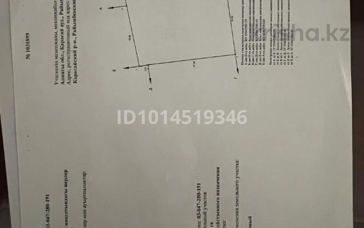 Жер телімі · 12 сотық, ПКСТ Ак Бота 318, бағасы: 29.9 млн ₸ в  — фото 2